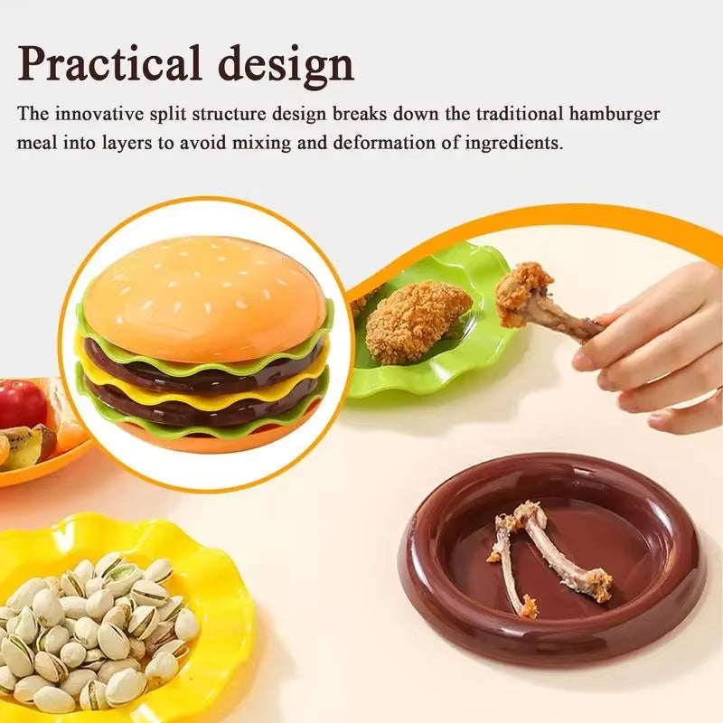 BurgerStack Plates