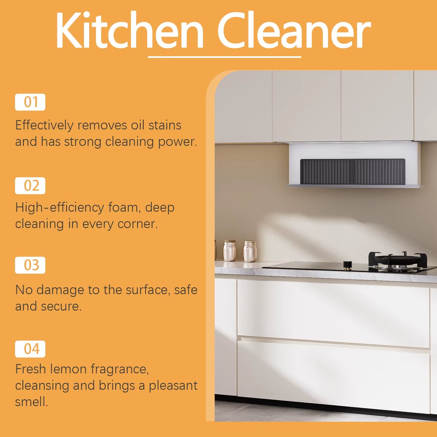 Jue Fish Kitchen Foaming Cleaner