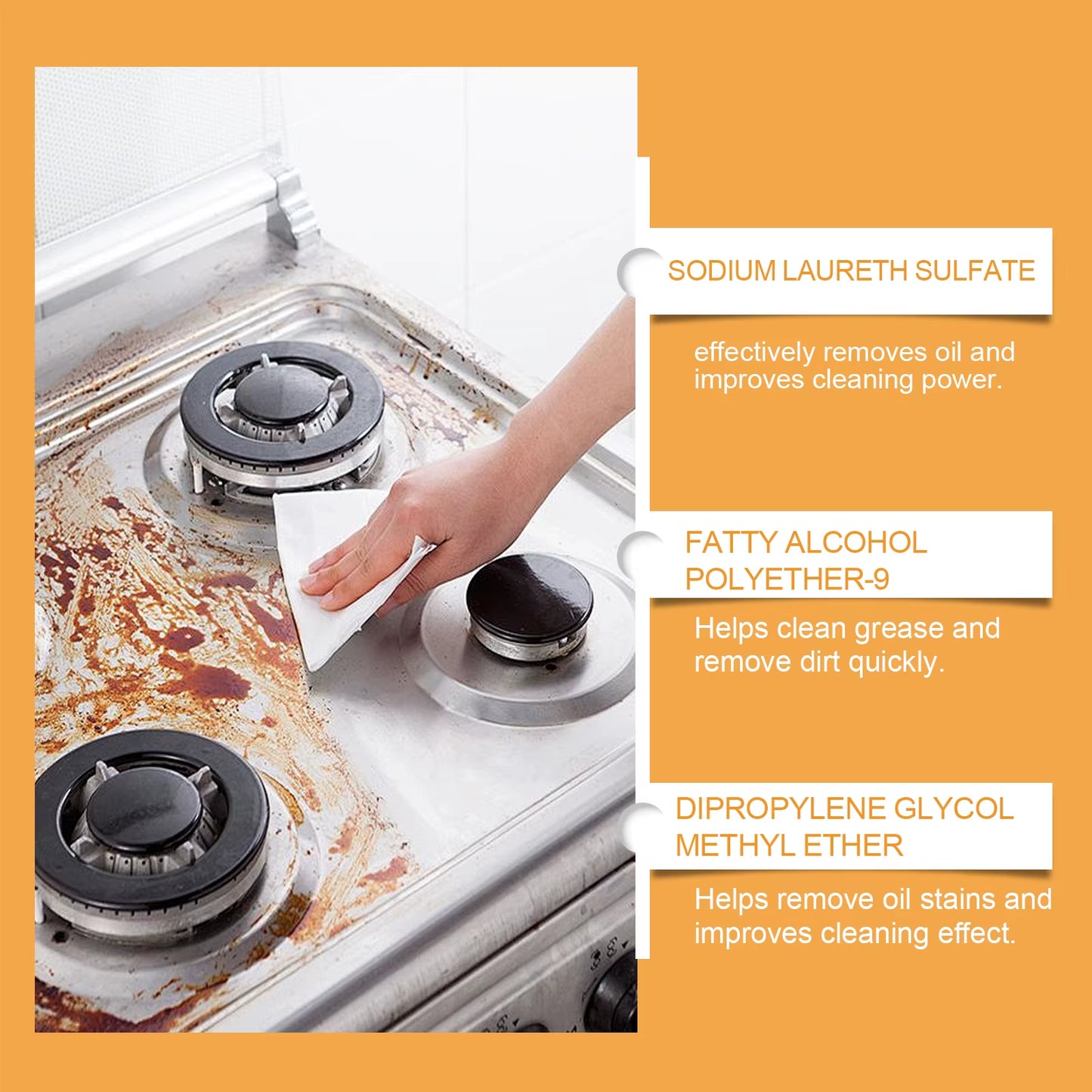 Jue Fish Kitchen Foaming Cleaner