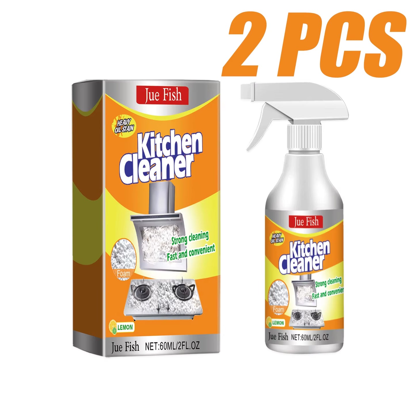 Jue Fish Kitchen Foaming Cleaner