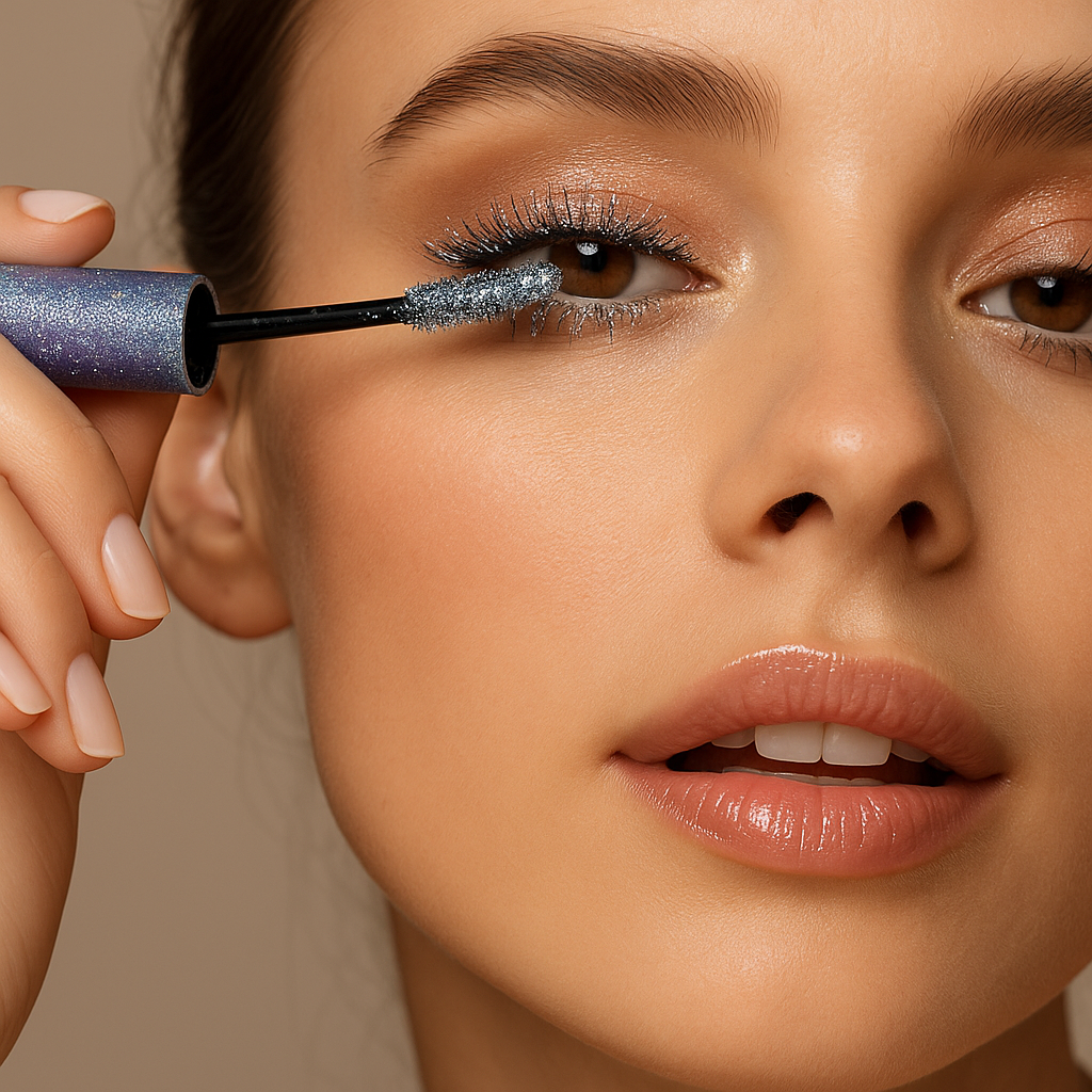 Diamond Glitter Mascara – Long-Lasting Curl & Shine